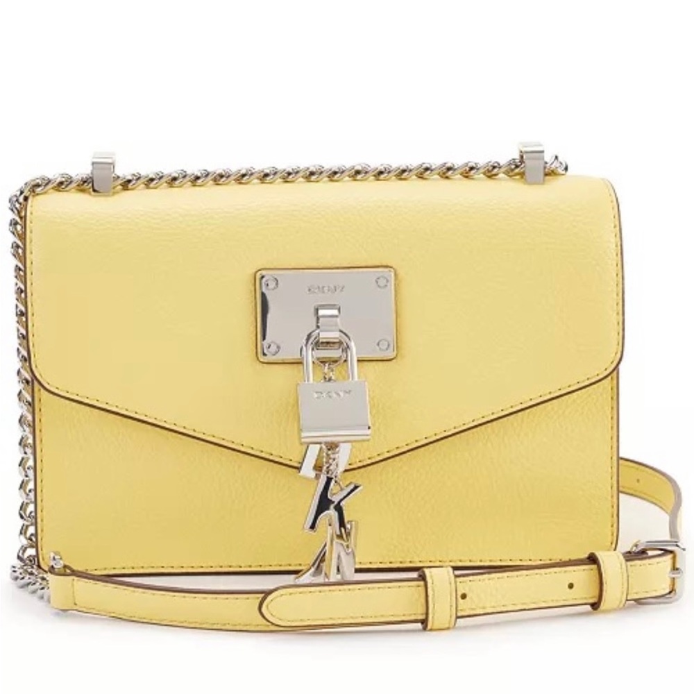 DKNY Elissa Crossbody Bag in Yellow- NWT